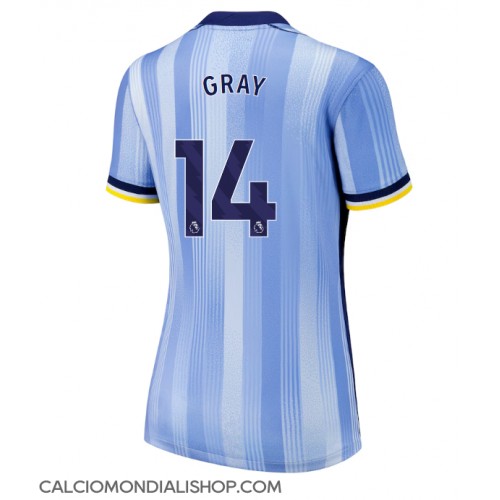 Maglie da calcio Tottenham Hotspur Archie Gray #14 Seconda Maglia Femminile 2024-25 Manica Corta